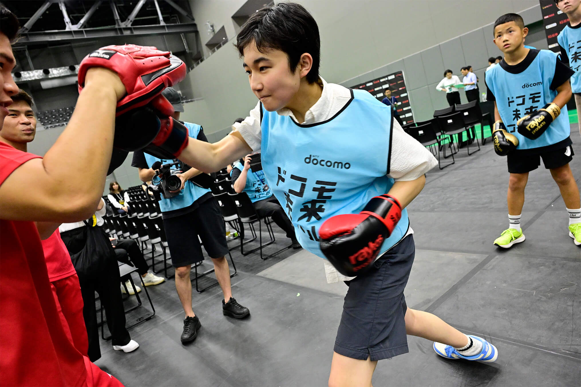 「トリプル世界タイトルマッチ× 大橋ジム in IGアリーナ」で体験イベント