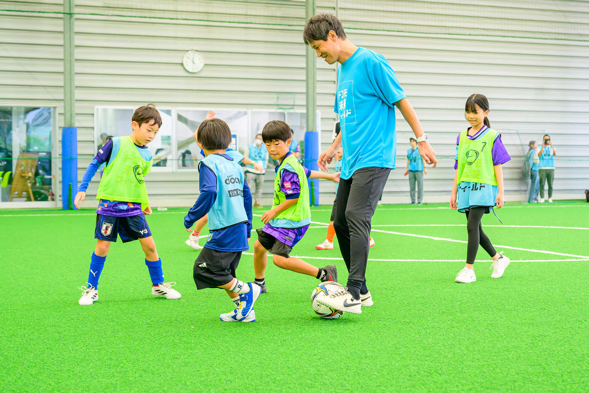「サンフレッチェ広島」で体験イベント