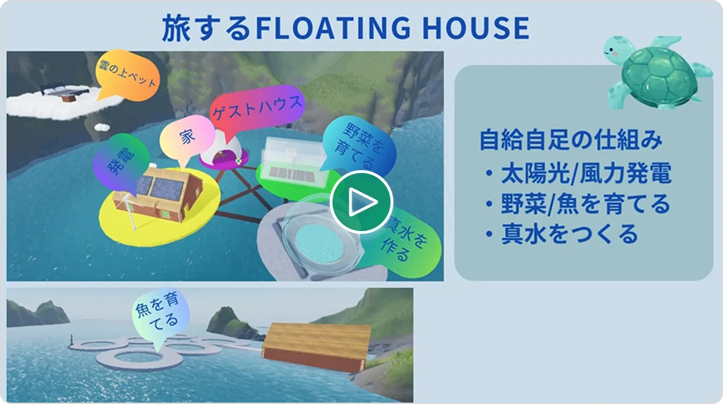 旅するフローティングハウス