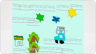 星と一緒に走ろう