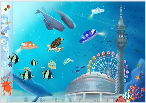 海底のお出かけスポット