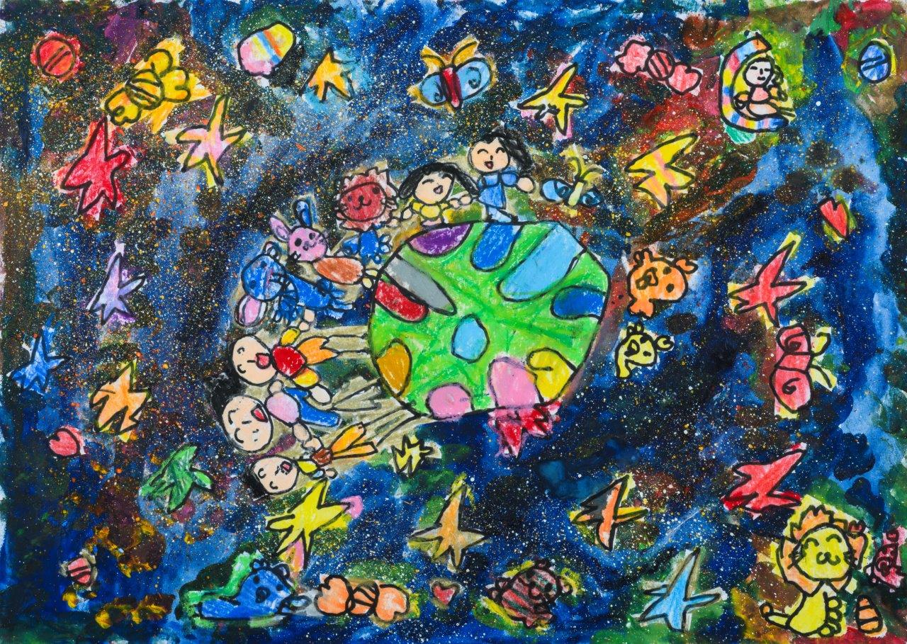 みんなでうちゅうであそぼう | 受賞ライブラリー | ドコモ未来ミュージアム