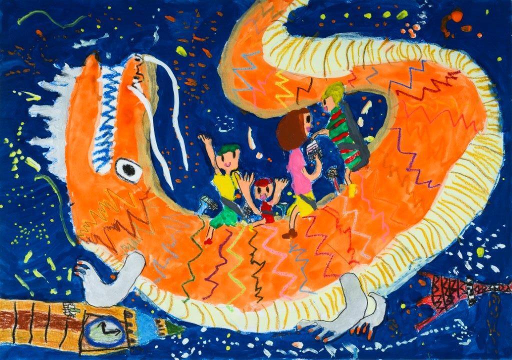 ドラゴンとぼくのだいぼうけん | 受賞ライブラリー | ドコモ未来