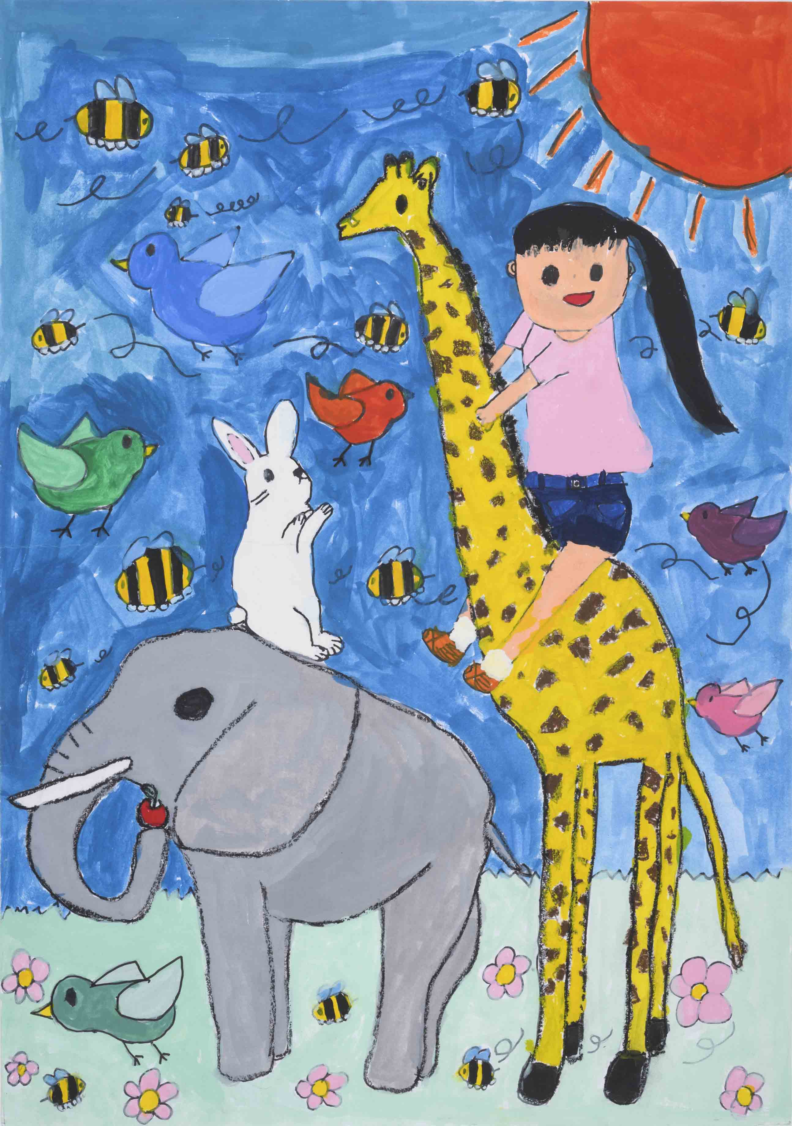 動物たち、みんな仲よし | 受賞ライブラリー | ドコモ未来ミュージアム