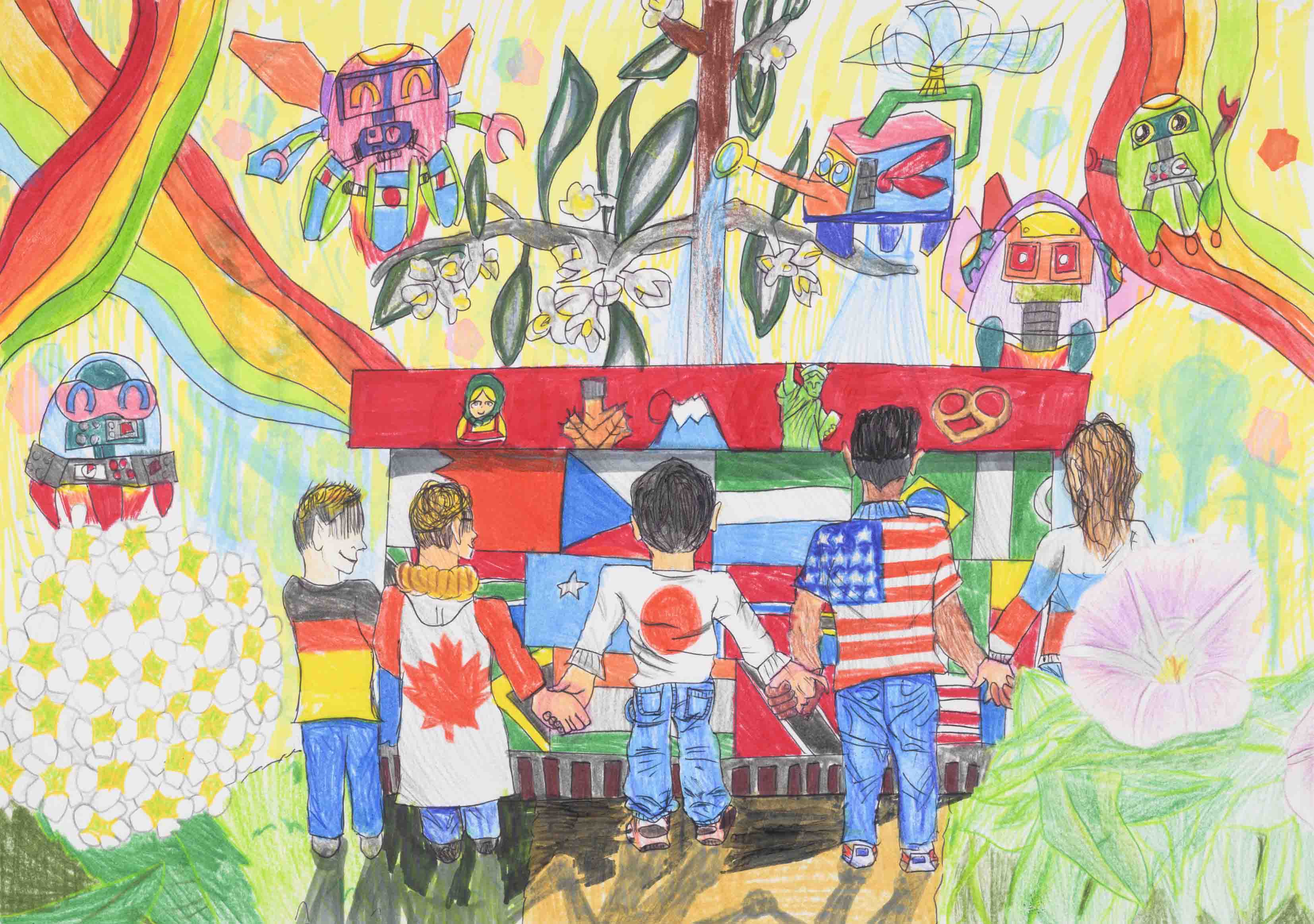 みんなで咲かそう 明るい未来 | 受賞ライブラリー | ドコモ未来