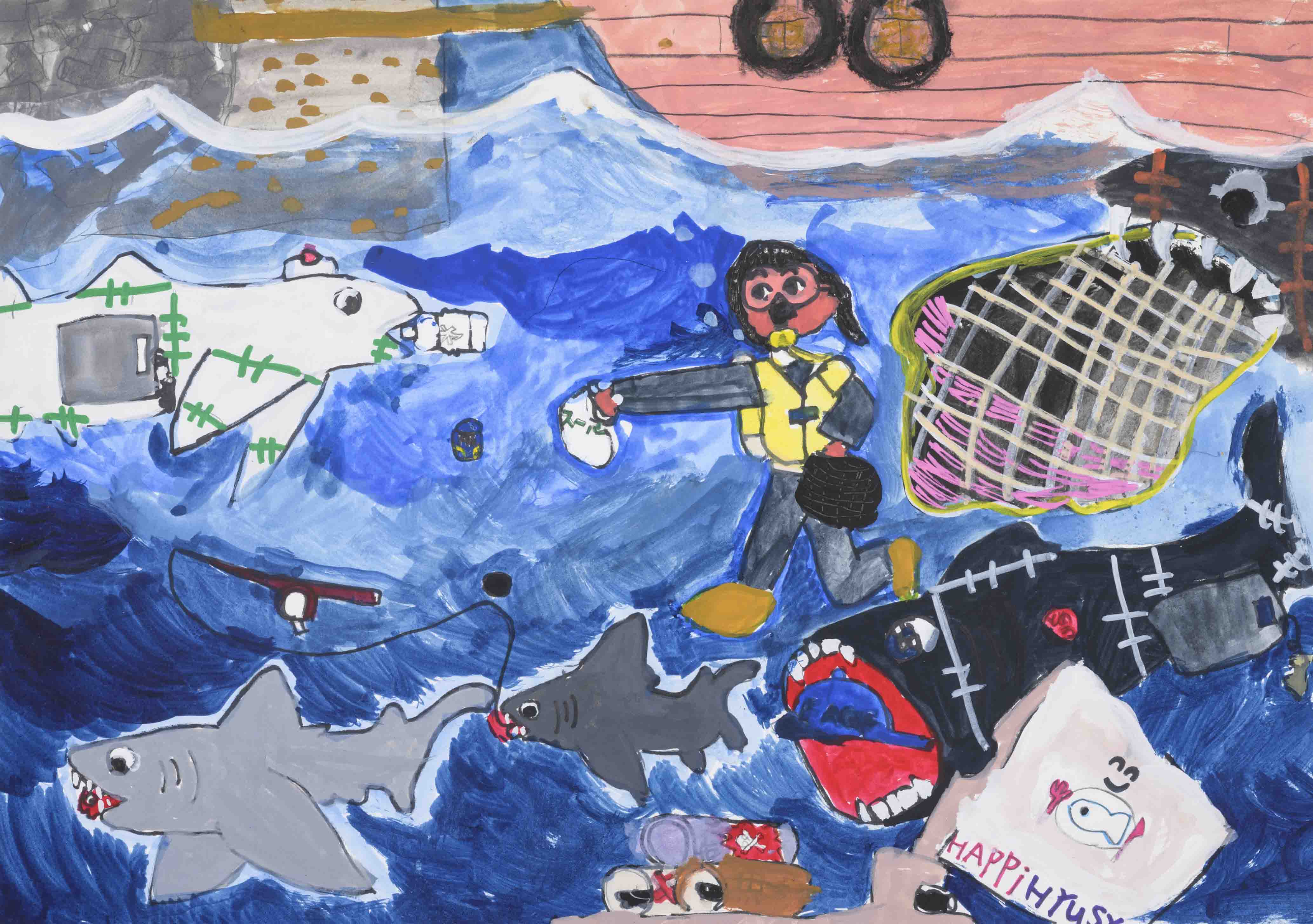 海のゴミを食べるロボット | 受賞ライブラリー | ドコモ未来ミュージアム