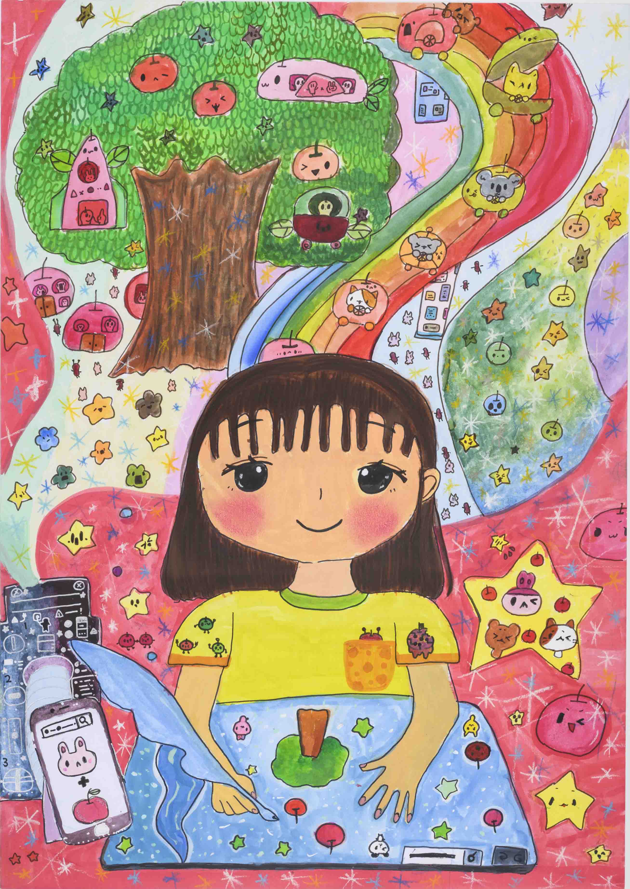 未来に繋げる「絵画」 宇宙であそぶ | 受賞ライブラリー | ドコモ未来ミュージアム