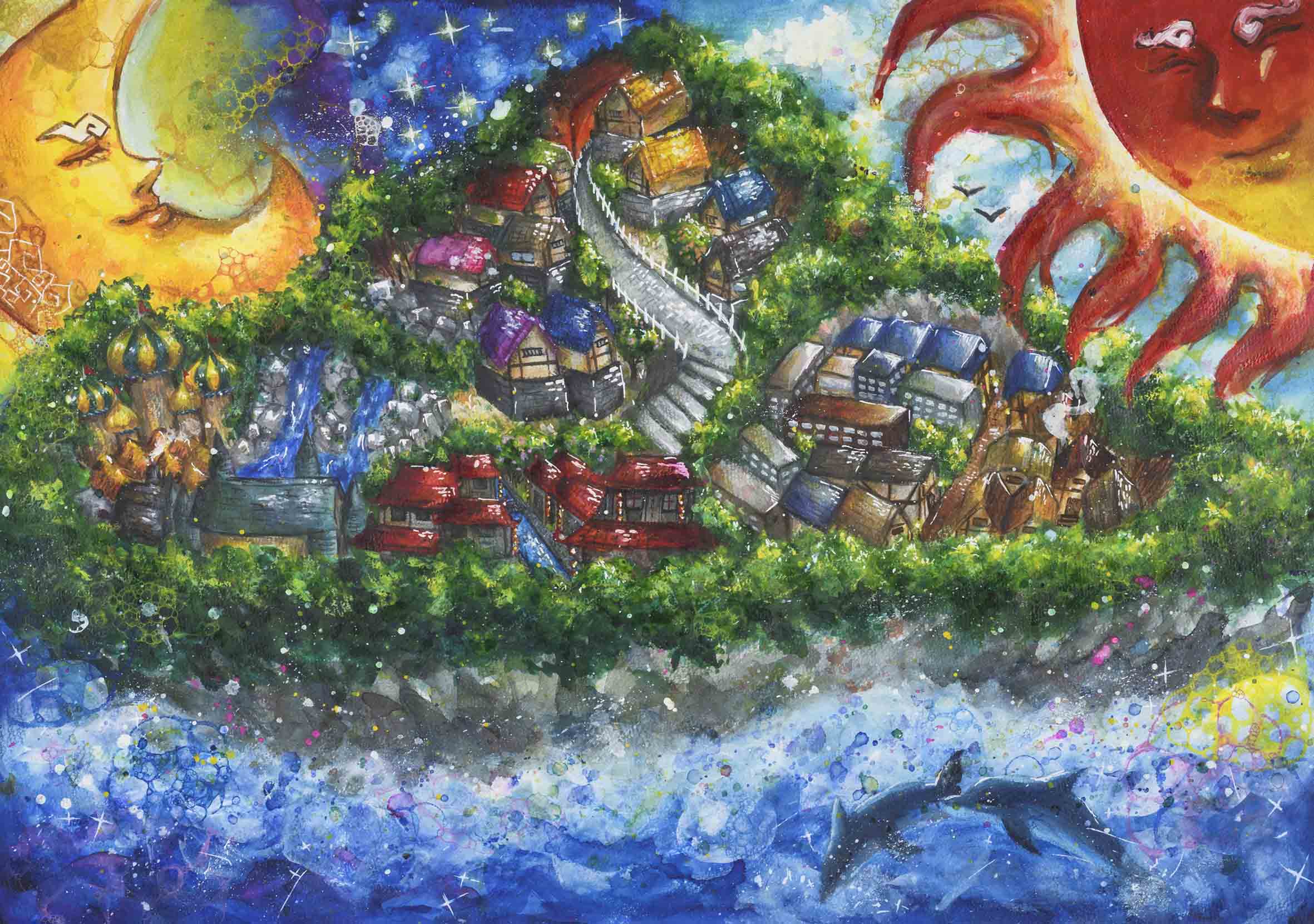 太陽と月に見守られて | 受賞ライブラリー | ドコモ未来ミュージアム