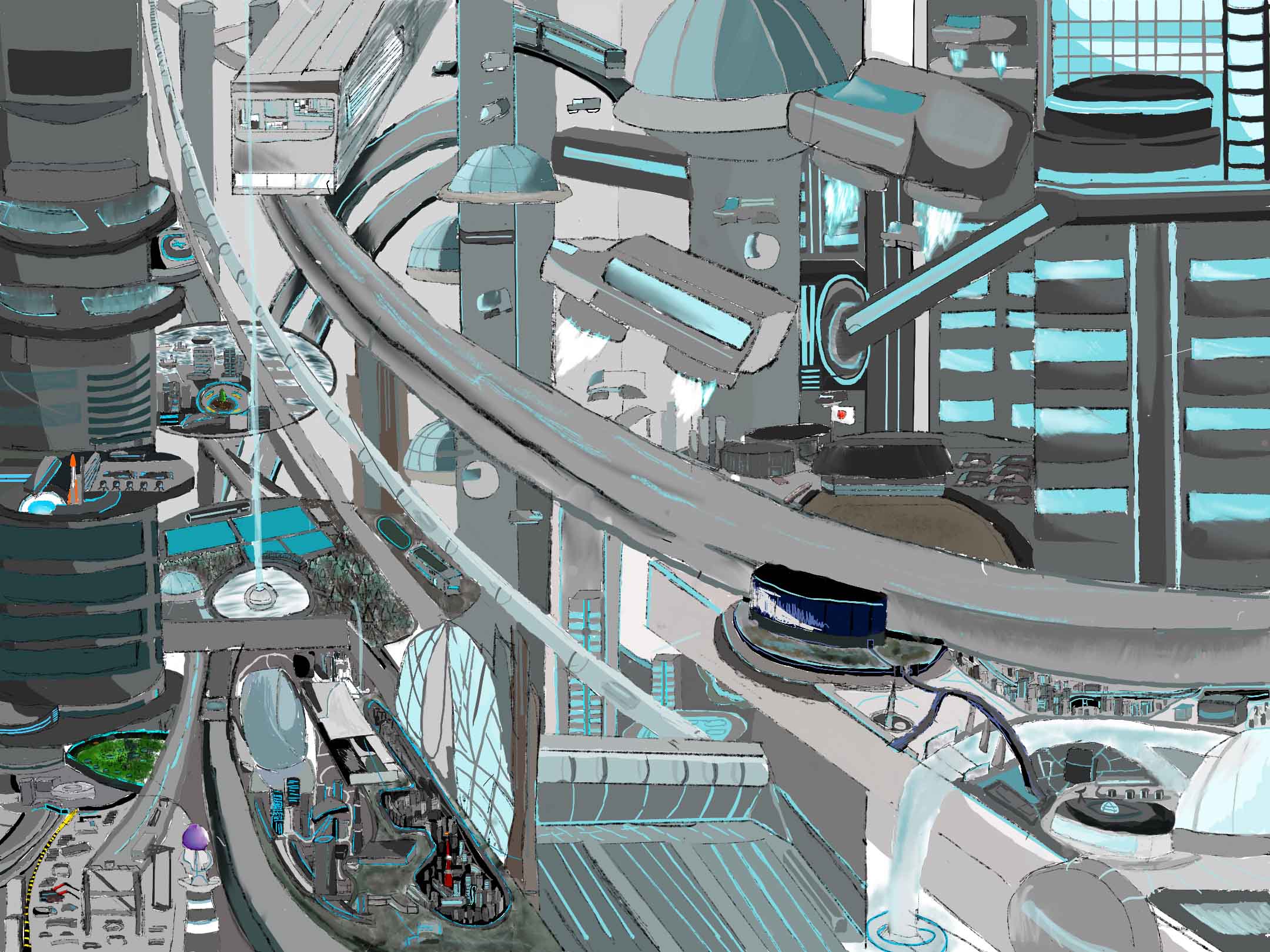 未来の町 | 受賞ライブラリー | ドコモ未来ミュージアム