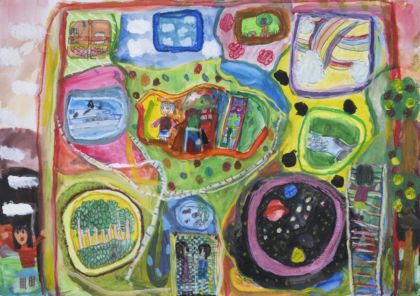 未来に繋げる「絵画」 石山未来 + フカミエリ 「Calendula」 （GALLERY ROOM・A） ｜Tokyo