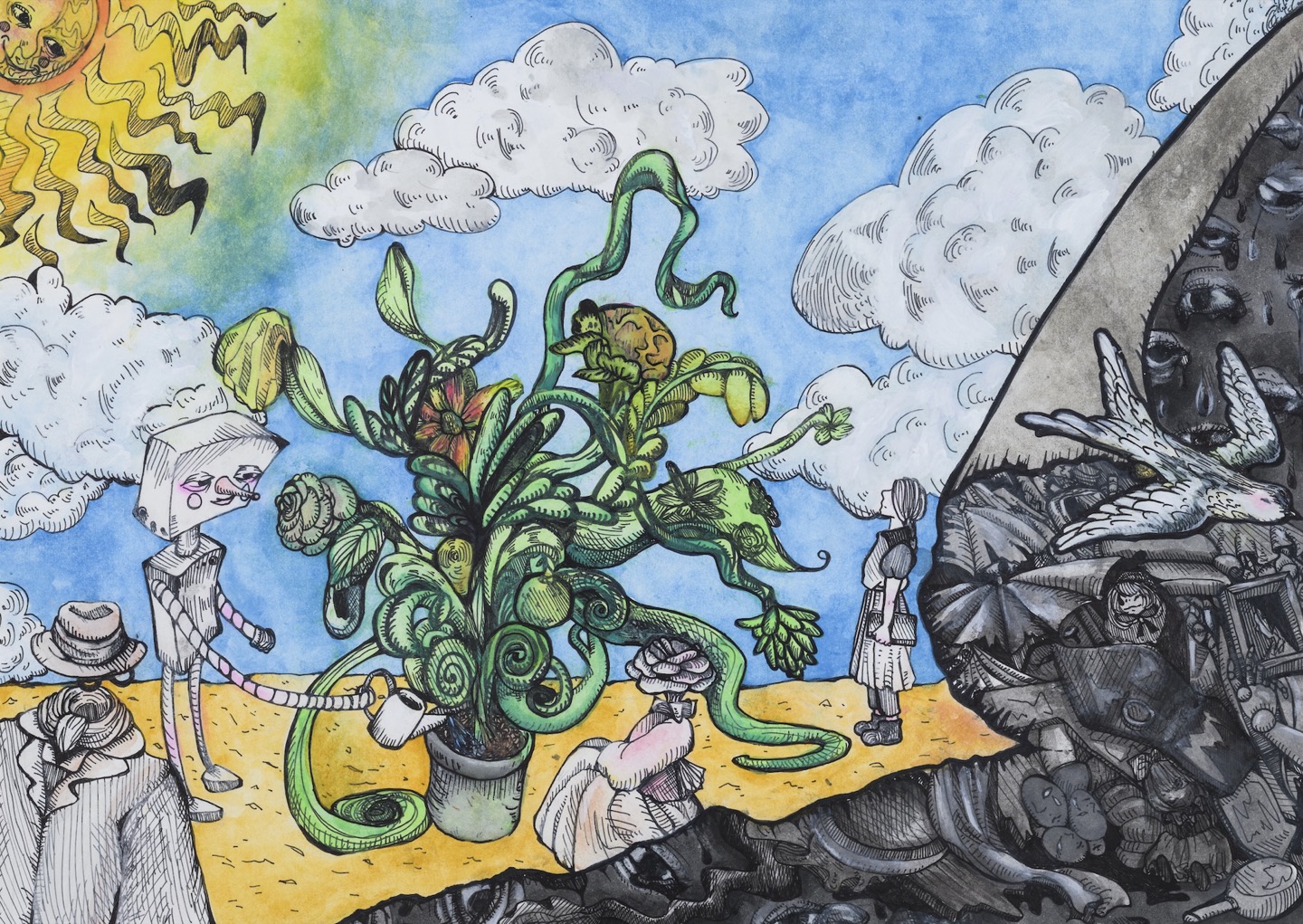 平和な世界 | 受賞ライブラリー | ドコモ未来ミュージアム